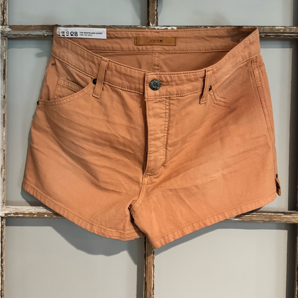 Joe's Jeans High Waist Peach Shorts